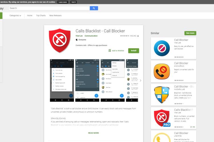 Call Blacklist – Call Blocker