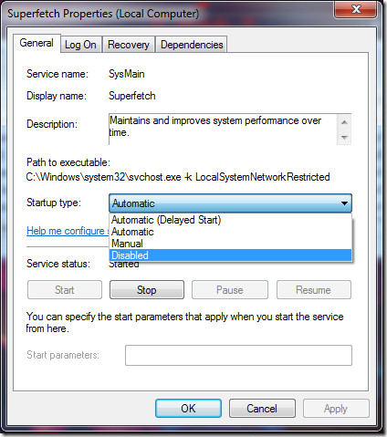 Simple Steps to Disable Superfetch in your Windows PC?