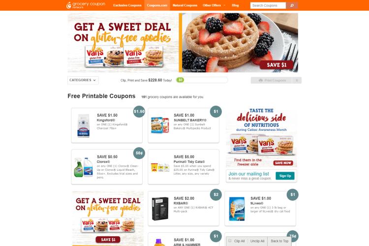 Grocery Coupon Network