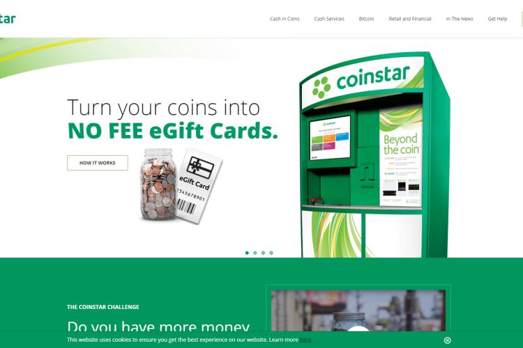 Use Coinstar