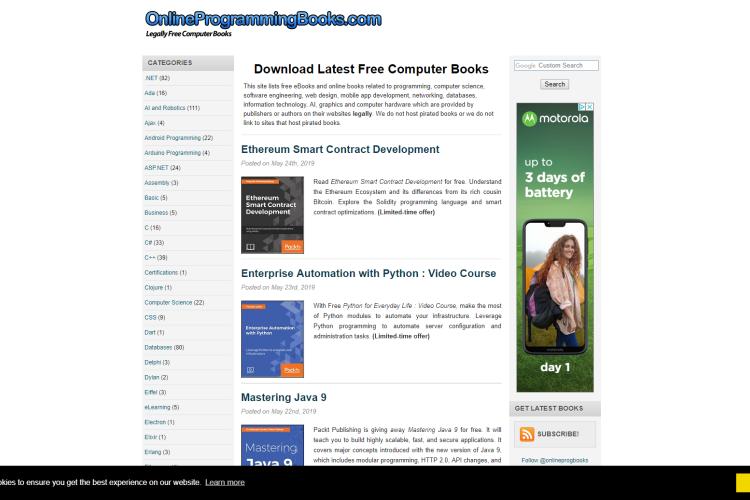 OnlineProgrammingBooks– Site Link