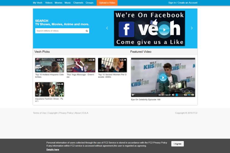 10+ Best YouTube Alternative Websites For Watching Videos In 2023: Veoh