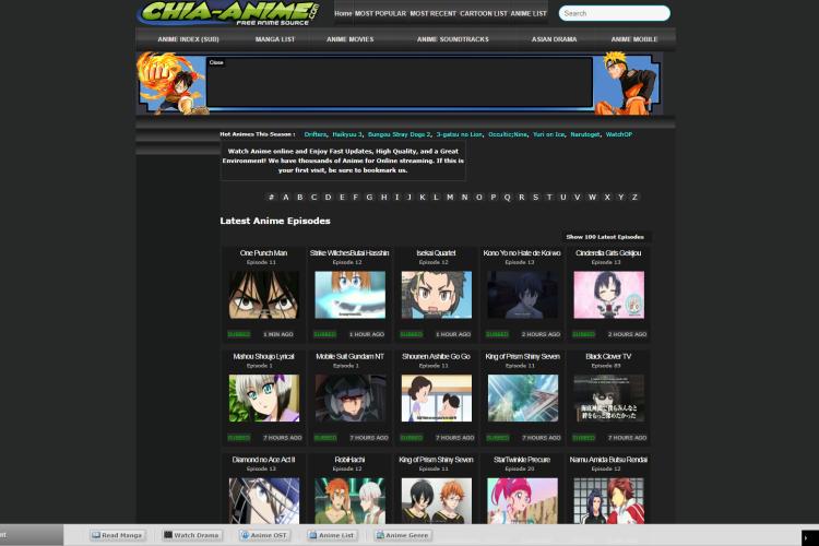 Best Chia Anime Alternatives sites to watch online anime 2020 - Latest  Gadgets
