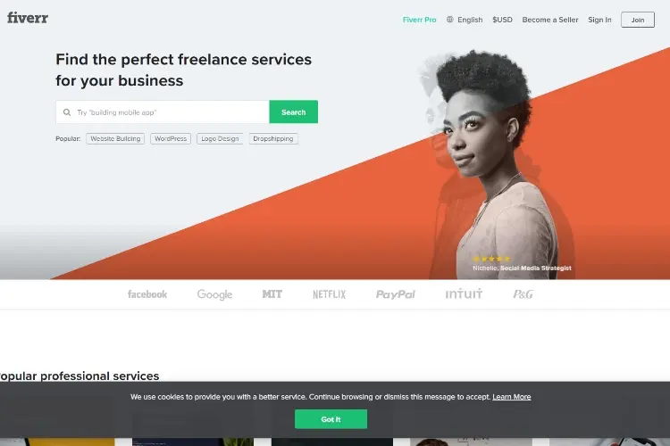 Fiverr/ Upwork/ Freelancer