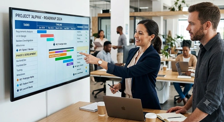 Best gantt chart software for project managers showing timeline dependencies and task progress tracking