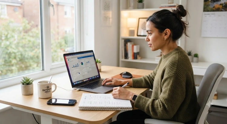 Best productivity apps for solopreneurs shown across laptop and mobile devices