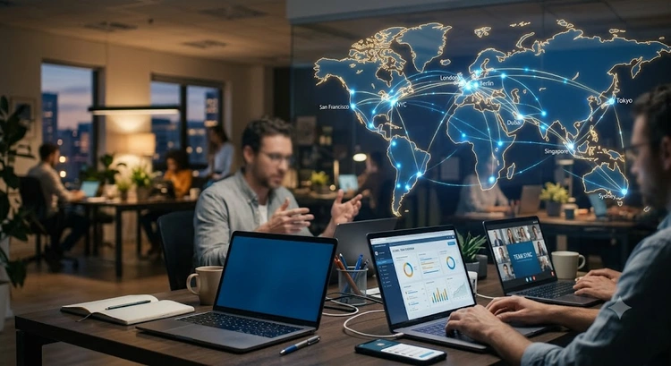 best team collaboration software for distributed workforces dashboard overview