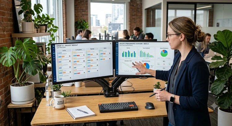 monday.com vs ClickUp feature comparison for business teams side by side