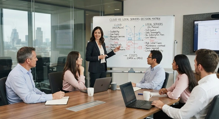 SaaS vs on-premise software comparison for business teams