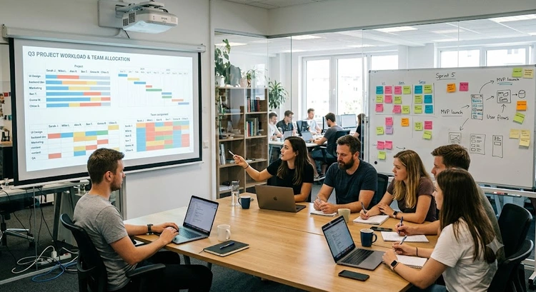 Wrike vs Asana interface comparison for growing project management teams