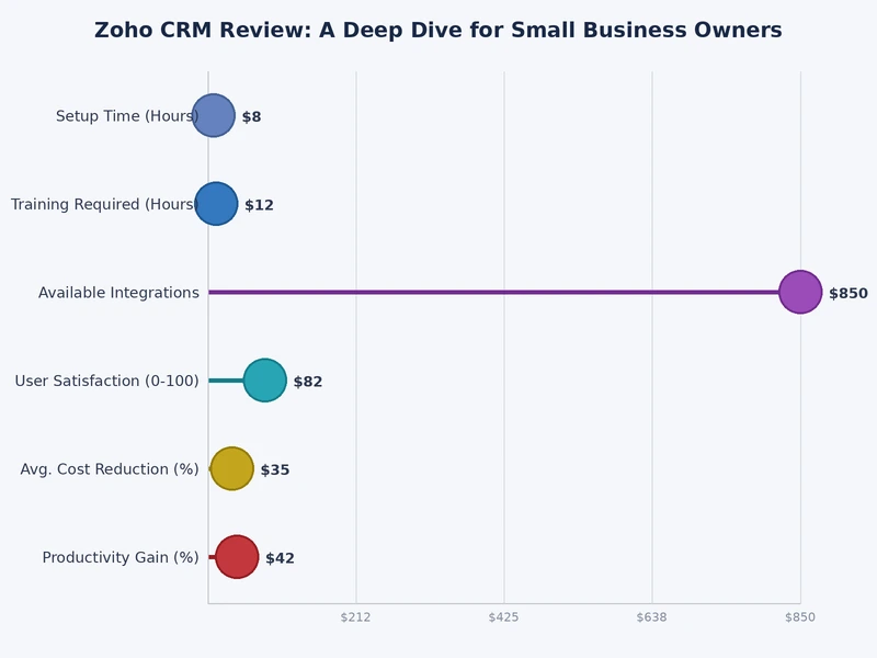 Zoho CRM plan comparison chart showing features across Free, Standard, Professional, and Enterprise tiers